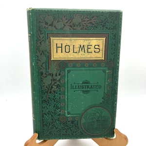 The Complete Poetical Works of Oliver Wendell Holmes Illustrated 1887 Gilded HB - Picture 1 of 19