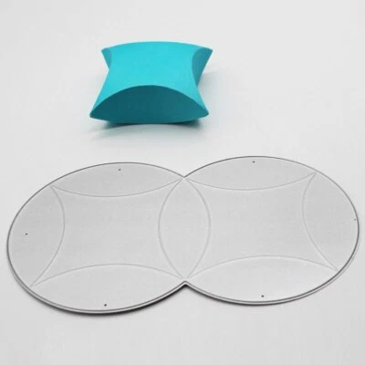 Box Kissen Stanzformen Metall Cutting Dies Scrapbooking Stanzschablonen Karten - Bild 1 von 3