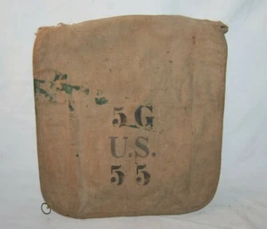 Original Leinwand Spanish American War Haversack 55th 5G USA - Bild 1 von 6