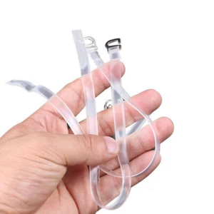 5 Pairs Shoelaces Clear Strap for Heels Invisible Women's Straps - Bild 1 von 12