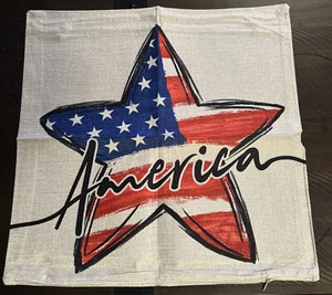 Kissenbezüge mit amerikanischem Thema 14x14 - Bild 1 von 4