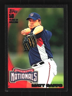 Matt Capps Washington Nationals 2010 Topps Black #584 SN /59 - Image 1 of 2