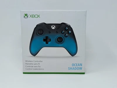 Microsoft Xbox One S Wireless Controller Ocean Shadow Special Edition - CIB - Image 1 of 4