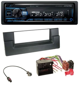 Alpine USB Bluetooth DAB MP3 Autoradio für BMW 5er (E39) X5 (E53) Quadlock - Bild 1 von 10