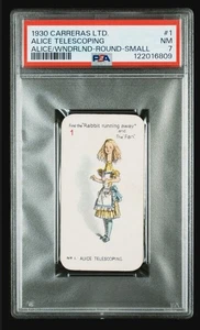 1930 carreras #1 alice in wonderland; small SSP telescoping PSA 7  (POP 1, 0^) - Picture 1 of 3