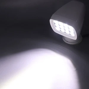 LED Searchlight Remote Control Flashing SOS Mode Spot Light Lamp DC12V 24V ZC - Picture 1 of 22