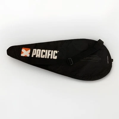 "Cubierta para raqueta de tenis Pacific Speed Basalt X BX2 negra correa para el hombro de 12""" Foto 1 de 4