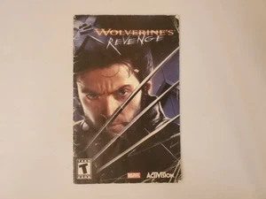 X2: Wolverine'S Revenge (Sony Playstation 2) Manual Only - Imagen 1 de 2