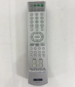 Mando a distancia tv sony rm-y1109 plateado | sin tapa batería - Imagen 1 de 4