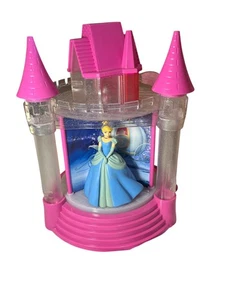 Disney Princess Light Sound Musical Carousel Palace Belle Cinderella Ariel Works - Picture 1 of 7