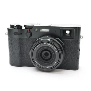 FUJIFILM Fuji X100V Digital Camera Black Shutter Count 22100 - Picture 1 of 12