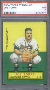 1964 Topps Stand Up  Joe Torre PSA 7 (3974) - Picture 1 of 1