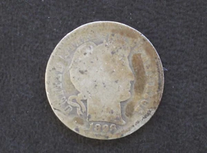 1898-O Barber Silver Dime Key Date U.S. Coin D7665 - Bild 1 von 2