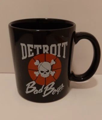 Detroit Bad Boys Coffee Mug 1989-90 NBA Champions Pistons Basketball Michigan - Image 1 of 4