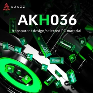 AJAZZ AKH036 Transparent Key Cap Original Height Surface Frosted PC Transparent - Bild 1 von 9