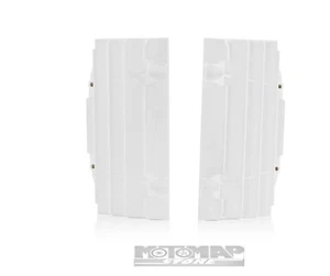 Griglie Radiatore Protezioni Radiatori Ktm Exc 125 250 300 2017 2018 2019 Bianco - Foto 1 di 1