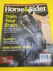 Horse & Rider Magazine September 2013 - Picture 1 of 5