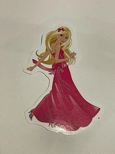 Cartoon sticker stickers scrapbooking barbie movie Magic of the Rainbow dress - Picture 1 of 1