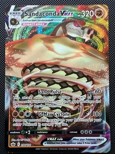 Pokémon TCG Sandaconda VMAX Sword & Shield - Chilling Reign 090/198 Holo NM - Picture 1 of 2