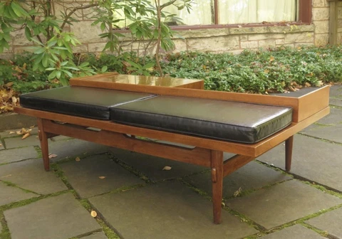 American of Martinsville Dania MCM Cocktail Bench/Table Merton Gershun Cover