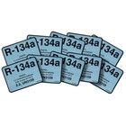 (10) Stickers Properly Identify Unit With R134 R134A R-134a