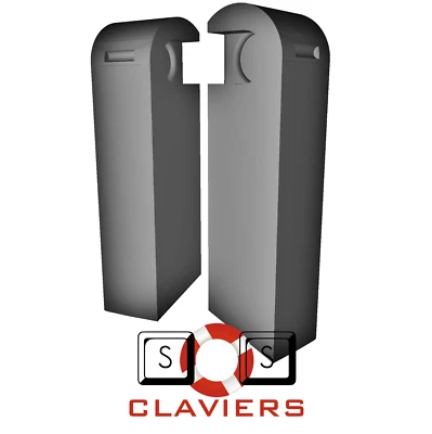 Logitech DiNovo Edge Keyboard Spare Replacement Tilt Leg Stand Foot Feet Set - Image 1 of 4