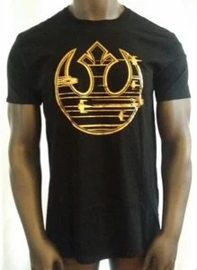 STAR WARS REBEL Men's Black T-Shirt X-Large, Size XL, New With Sticker Tag - Picture 1 of 3