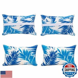 JMGBird Outdoor Pillow for Chaise Lounge Chair Set of 4 Waterproof Headrest P - Picture 1 of 5