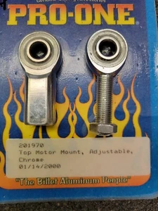 Pro-One Performance Top Motor Mount, Adjustable, Chrome 201970/ DS-243608 - Picture 1 of 2