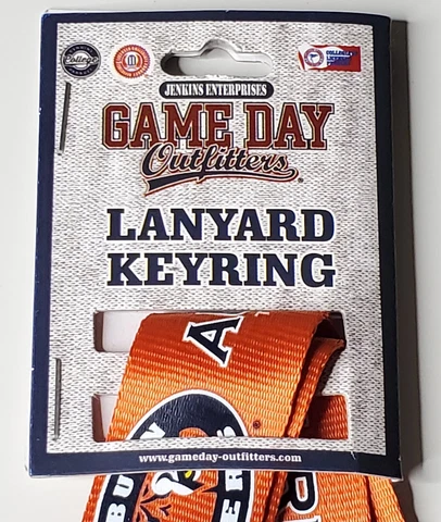 Auburn Tigers NCAA Breakaway Lanyard Key Ring NWT Cover