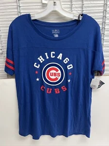 Genuine Merchandise-Women's Blue Chicago Cubs Shirt XS - Picture 1 of 8