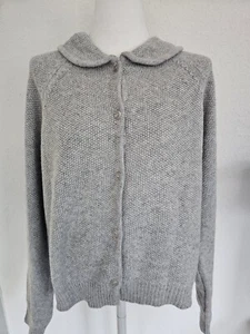 Cardigan Frau Wolle Neu Mit Etikett Runter Kragen Korea S Strickjacke - Bild 1 von 6