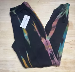 100% Cotton Terry Sweatpants Joggers Pockets Tie Dye Made in USA Cotton Citizen - Picture 1 of 6