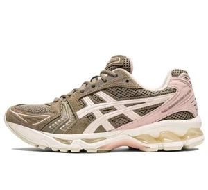 ASICS Womens Gel-Kayano 14 Sneakers Size 10 MINK CREAM 1202A105-020 - Picture 1 of 8