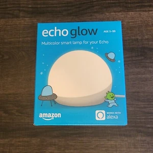 Lámpara inteligente Amazon Echo Glow LED multicolor ¡Diversión! - Imagen 1 de 5