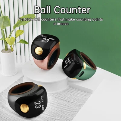 Digital Tasbih Tally Counter Rechargeable OLED Screen Counter with Power Display - Image 1 of 4