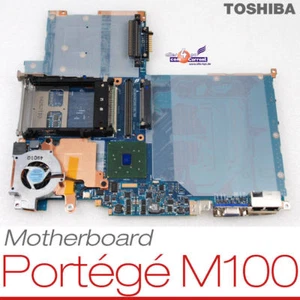 MOTHERBOARD BOARD NOTEBOOK TOSHIBA PORTEGE Portégé  M100 P000411580 NEU #013  - Picture 1 of 1