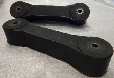 HUMVEE HUMMER HOOD LATCH RUBBER DOG BONE STRAP SET OF 2 2540-01-212-5814 1233889 - Image 1 of 2
