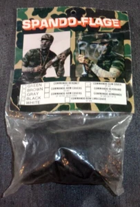 SPANDO-FLAGE SPANDOFLAGE BLACK COMMANDO GUN COVER CAMOUFLAGE PROTECTIVE NETTING - Picture 1 of 9