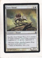 Magic MTG: Foil: Mirrodin Besieged: Gore Vassal