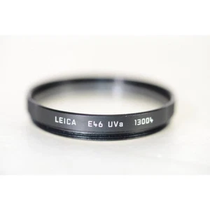Leica 13004 / Leitz 46Mm Uva Filter - Protection Filter E-46 - Haze Filter Es46 - Picture 1 of 2