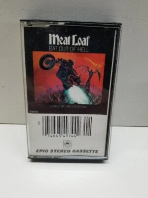 Bat Out of Hell by Meat Loaf (Cassette, Oct-1990, Epic) - Image 1 of 2