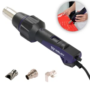 230V 2000W Weldy HT 330-S Heat Gun Universal Kit Hot Air Gun for Cable Shrinking - Picture 1 of 6