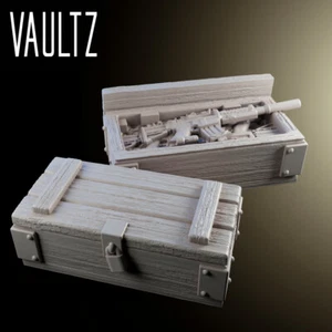 Weapon Crate - 32mm Scale Scatter Terrain for Modern/Horror RPGs - Picture 1 of 1