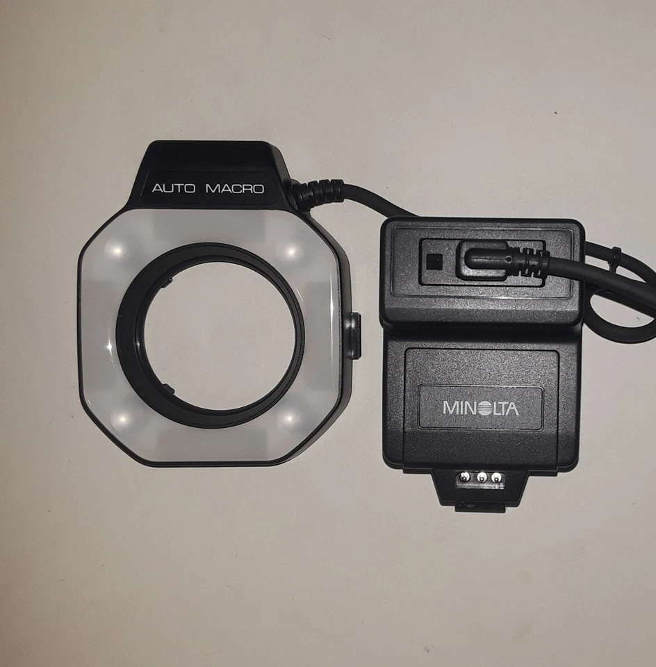 Minolta 80PX Auto Electroflash Macro Set (BRAND NEW!) - Image 1 of 4