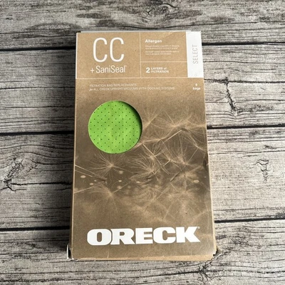 Oreck AK1CC6A CC SaniSeal Allergen Filtration Vacuum Cleaner Bags 5 Pack - Image 1 of 4