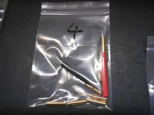 4,0 mm vergoldet Kugel Bananenstecker Stecker/Buchse 4 x Paar - Bild 1 von 2