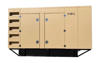 Generador diésel PERKINS 150 KW caja de sonido de arranque automático de 2 cables y tanque de combustible Foto 1 de 3