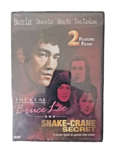 The Real Bruce Lee & Snake-Crane Secret 2004 NRFP DVD - Picture 1 of 2