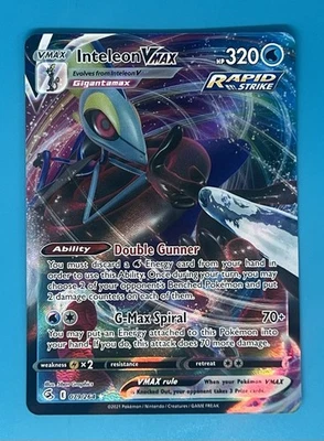 Inteleon VMAX 079/264 Swsh08: Fusion Strike Holo - Image 1 of 2
